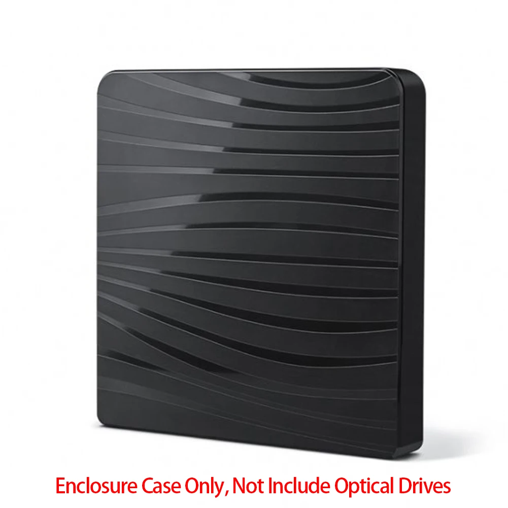 CD DVD Drive Drives Enclosure USB 3.0/Type-C Dual Head Power Cord External Non-Slip Mat Portable for Desktop Computers Laptops 2245632 Drives Enclosure USB 3.0/Type-C with Dual Head Power Cord External DVD Case Non-Slip Mat Portable for Desktop Computers Laptops