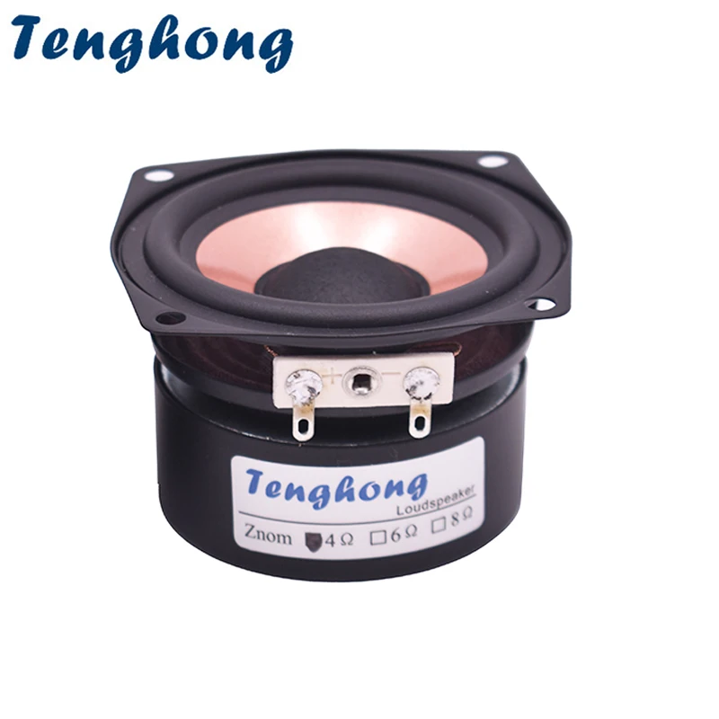 Audio speakers 4 Ohm 8 Ohm, 2.5 Inch, 20W, full-frequency, high-sensitivity for home audio amplifier