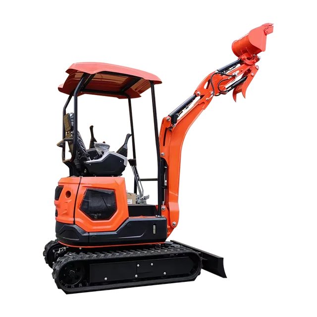 Small Excavators Machine Customization Hydraulic Mini Small Micro Crawler Bagger Digger Mini Backhoe Excavator 1 2 3 Ton 5
