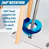 X3 Mop, Separates Dirty and Clean Water, 3-Chamber Design, Flat Mop and Bucket Set, Hands Free Home Floor 6