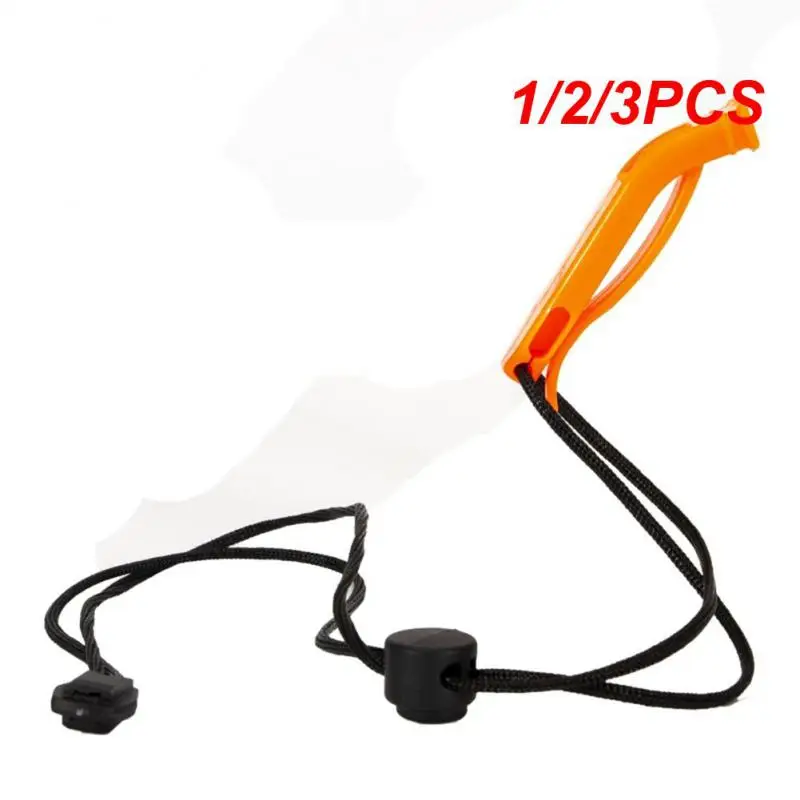 

1/2/3PCS Outdoor Survival Whistle Multifunction Camping Hiking Emergency Whistle Football Basketball Match Loud Whistle