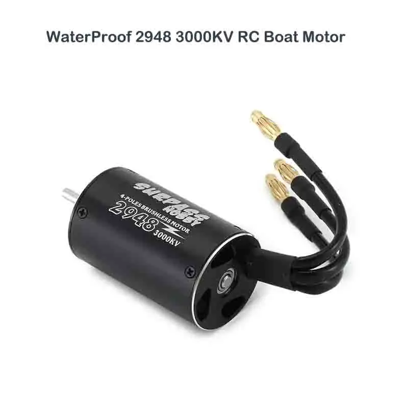 Moteur sans balais pour bateau RC 600-800mm avec ESC étanche 50A