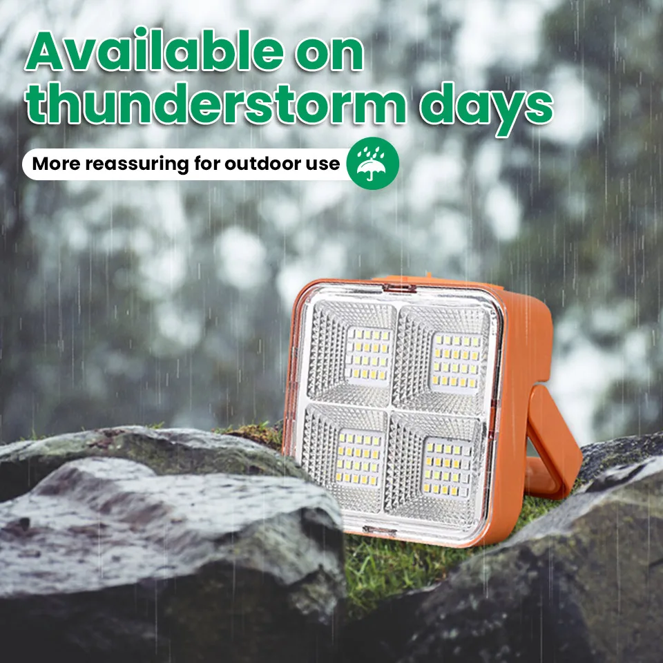 Solar Portable Lantern Lamps Outdoor Solar LED Camping Light USB Tent Light Emergency Flashlight Rechargeable Solar Lamp