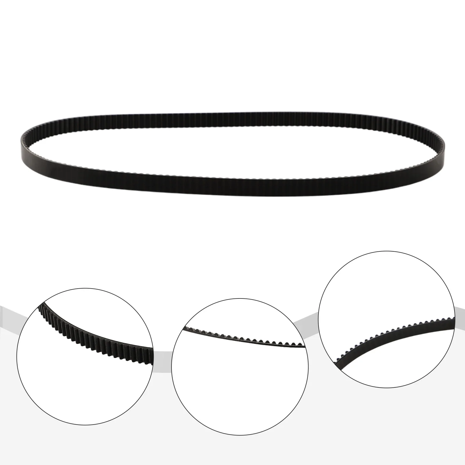 160-191 Teeth 480-573MM Multiple Sizes Bread Maker Belt Kitchen Replace Repair Parts Replacement Rubber