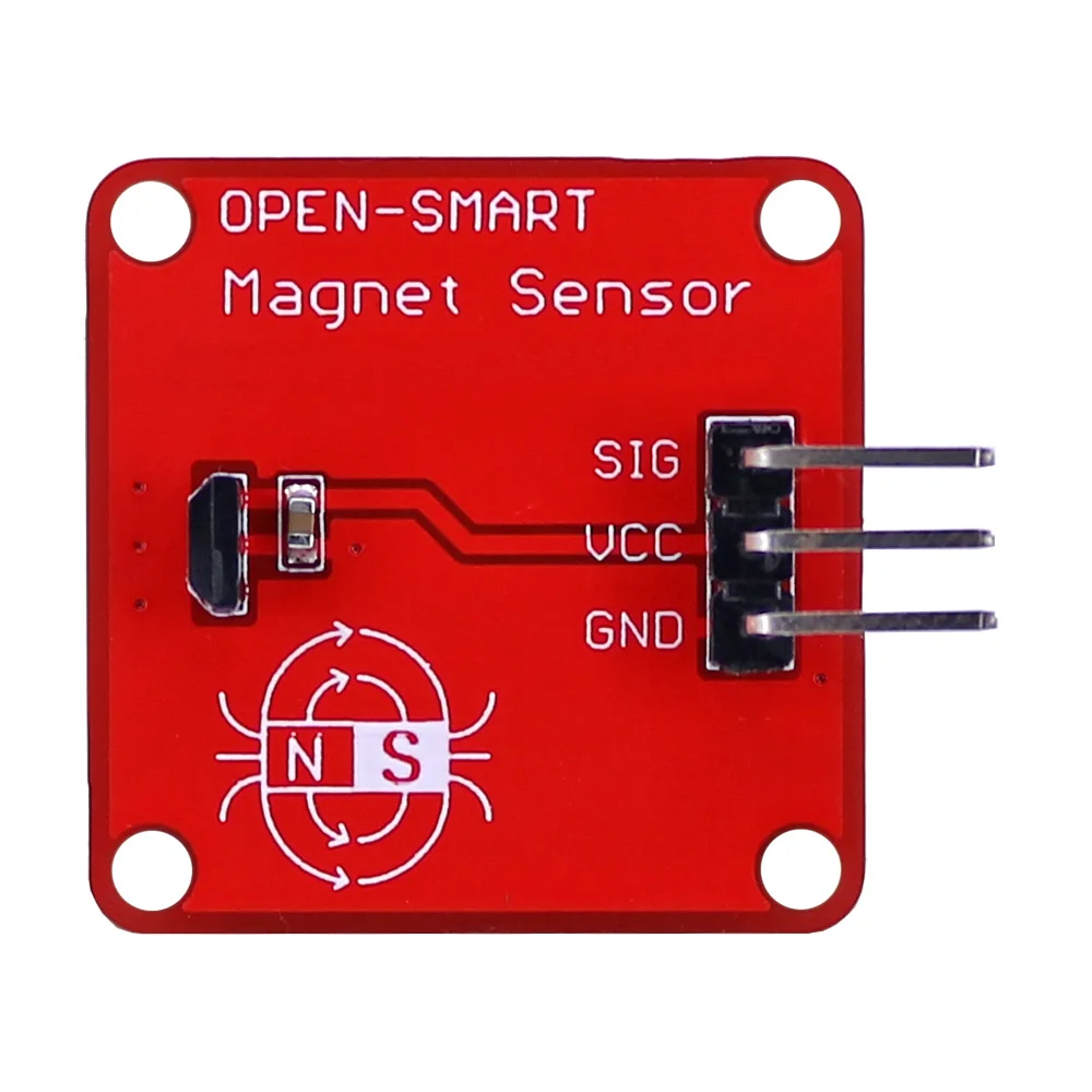 OPEN-SMART Magnet Sensor Magnet Field Intensity Linear Hall Effect ...