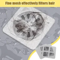 10pcs Disposable Shower Drain Covers Anti-blocking Strainer Filter Mesh Stickers Sink Strainer Hair Filter Bathroom Accessories 4