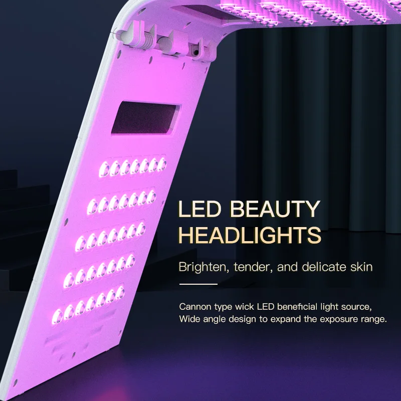 LED Facia Mask 7 Colors PDT Photon Heating Face and Body Luminotherapy Mask Machine Home Use Beauty Devices Skin Rejuvenation