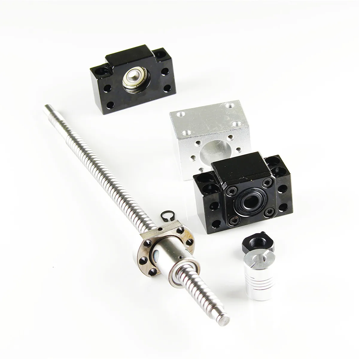 Vite A Sfera SFU1204 Con Dado - Diametro 12mm, Passo 4mm Per Macchine CNC