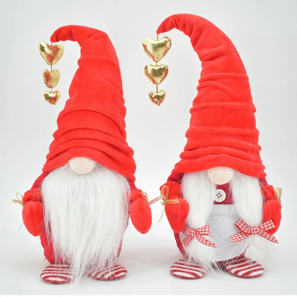 Очаровательная шведская кукла гном Tomte декоративная безлицевая привлекательная