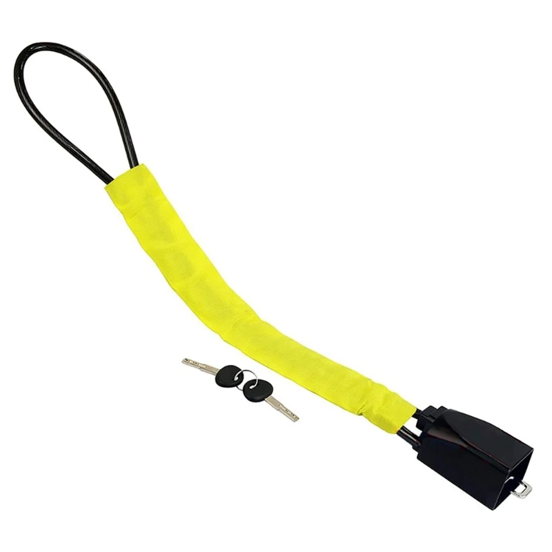 Ceinture de verrouillage de volant de voiture, dispositif antivol universel pour voiture