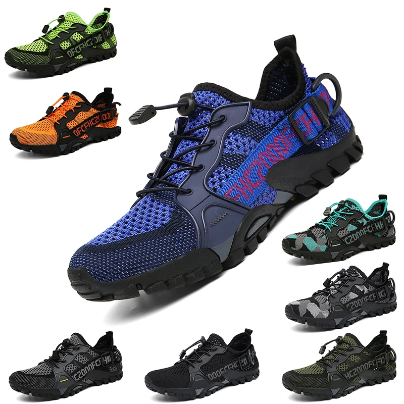 

Unisex Outdoor Breathable Hiking Shoes Quick Dry Wading Shoes Men's Climbing Shoes Casual Sport Footwear Lager Size Shoes 36-50#