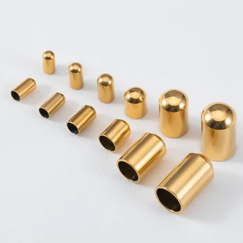 Gold Stainless End Caps 1
