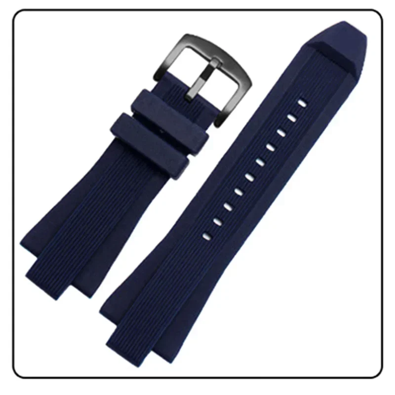 Silicone Sport Diving Watch Band, 29mmx13mm, Premium Strap Accessories