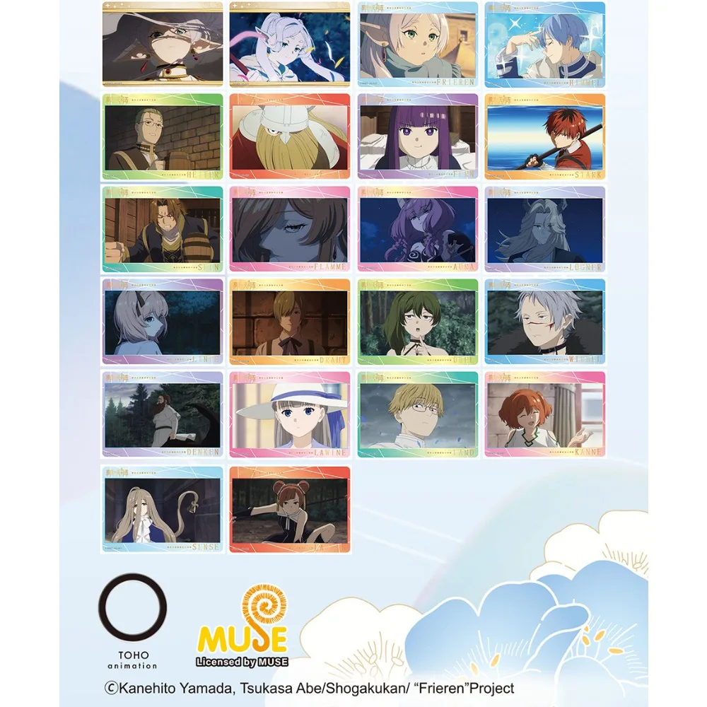KAYOU Frieren: Beyond Journey's End Card Collection Popular Works Character Himmel Fern Anime Portrait Cards Children Hobby Gift game cards collectible cards anime cards anime trading cards