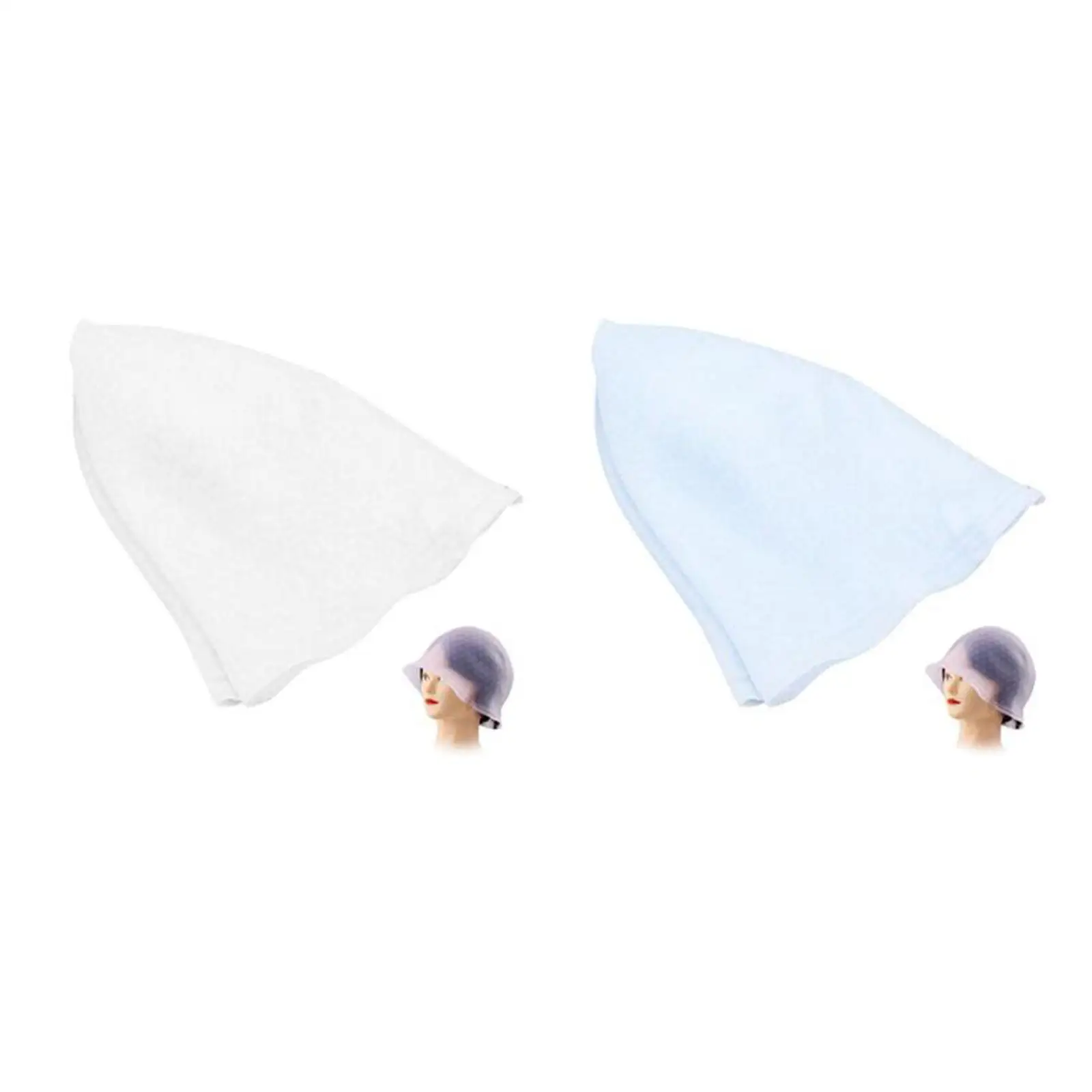 2 Pieces Silicon Hair Colouring Highlighting Dye Frosting Hat