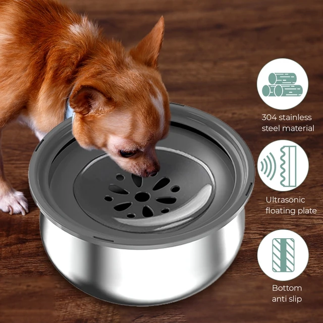 4L Floating Dog and Cat Water Bowl 1
