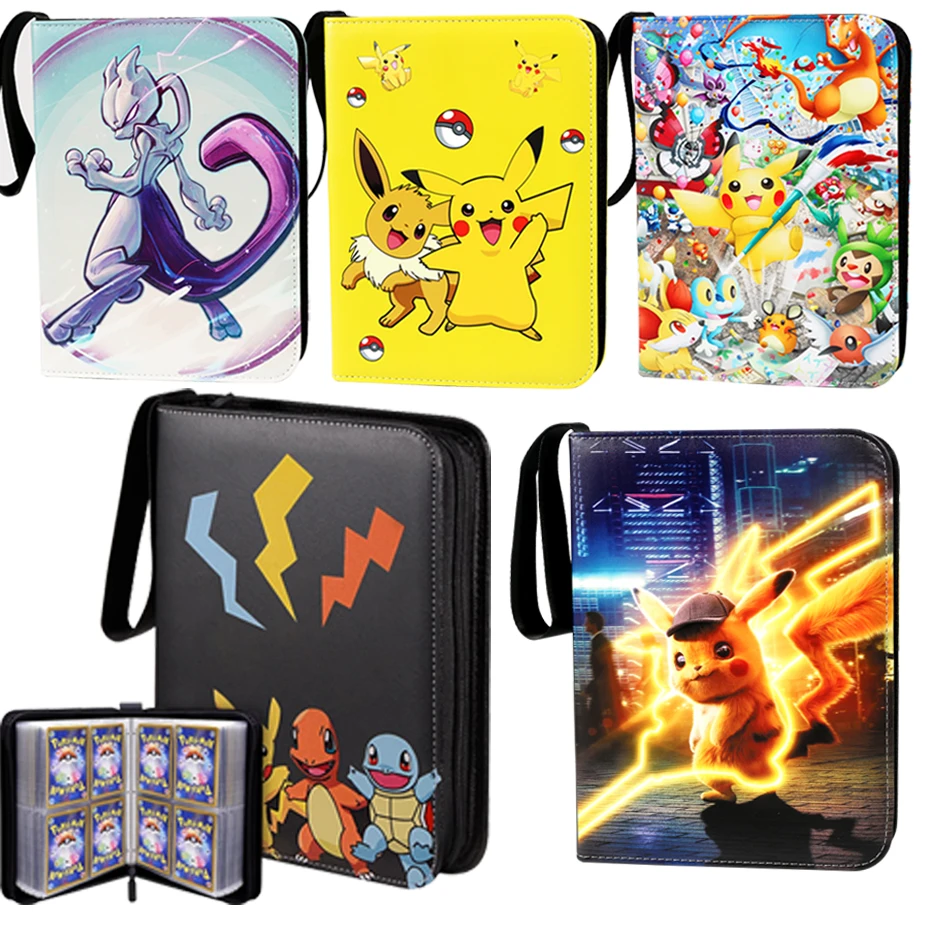 Может вмещать 400 шт. держателей для карт альбом Pokemon Box Gx франчеса фотоальбом книга