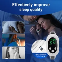 Microcurrent Sleep Aid Device EMS Sleep Aid Machine Sleep Instrument for Insomnia Stress Anxiety Relief Palm Pulse Massager 4