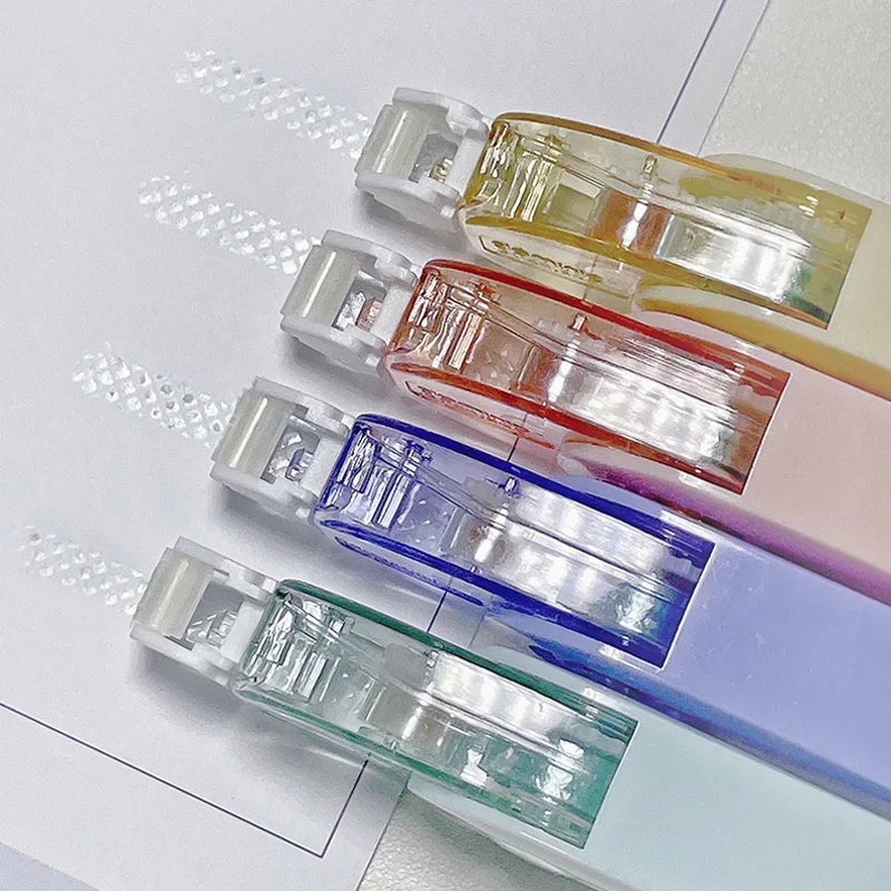 

Kawaii двухсторонняя лента Клейкая Бумажная Заправка для скрапбукинга декоративные офисные школьные принадлежности канцелярские товары клей в горошек