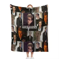 aaron warner; shatter me book Medium Blanket Soft comforter sets throw for Couch Warm Flannel Blankets Bedroom Décor 1