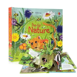 Pop-Up 3D Fairy Tale Bedtime Books for Kids - Montessori-Inspired Learning and Gifts (Nature)
