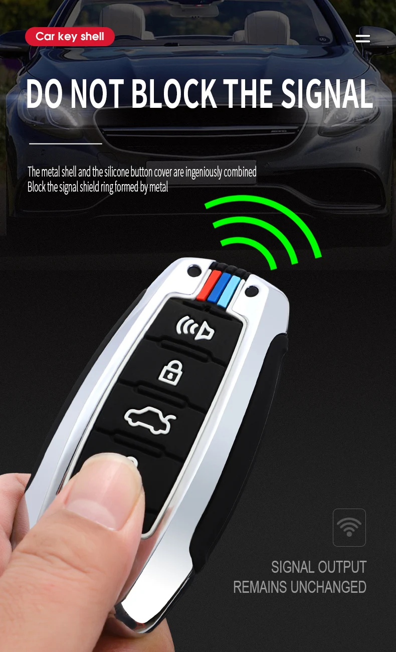 Custodia per chiave Auto in lega per Haval H6 Jolion H9 H6S F7 F7X F7H H7 M6 H8 Dargo 2022 custodia portachiavi proteggi accessori Auto - S4ae1442ee9e44fce99137020a228eae0k