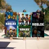 R-Roblox Game Cartoon Beach Towel Cute Kawaii Room Decor Bath Girls Children Hand Towels For Bathroom Shower 1