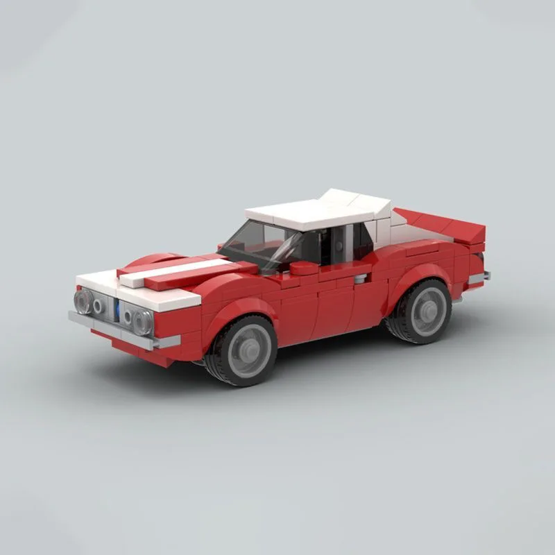 

MOC 1973 AMCed Javelin AMX скорость чемпионов автомобилей техника строительные блоки кирпичи Набор детских игрушек подарки для мальчиков и девочек