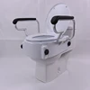 Elder People Fixed hdpe Portable Bidet Armrest Elevated Commode Raised Toilet Seat 4