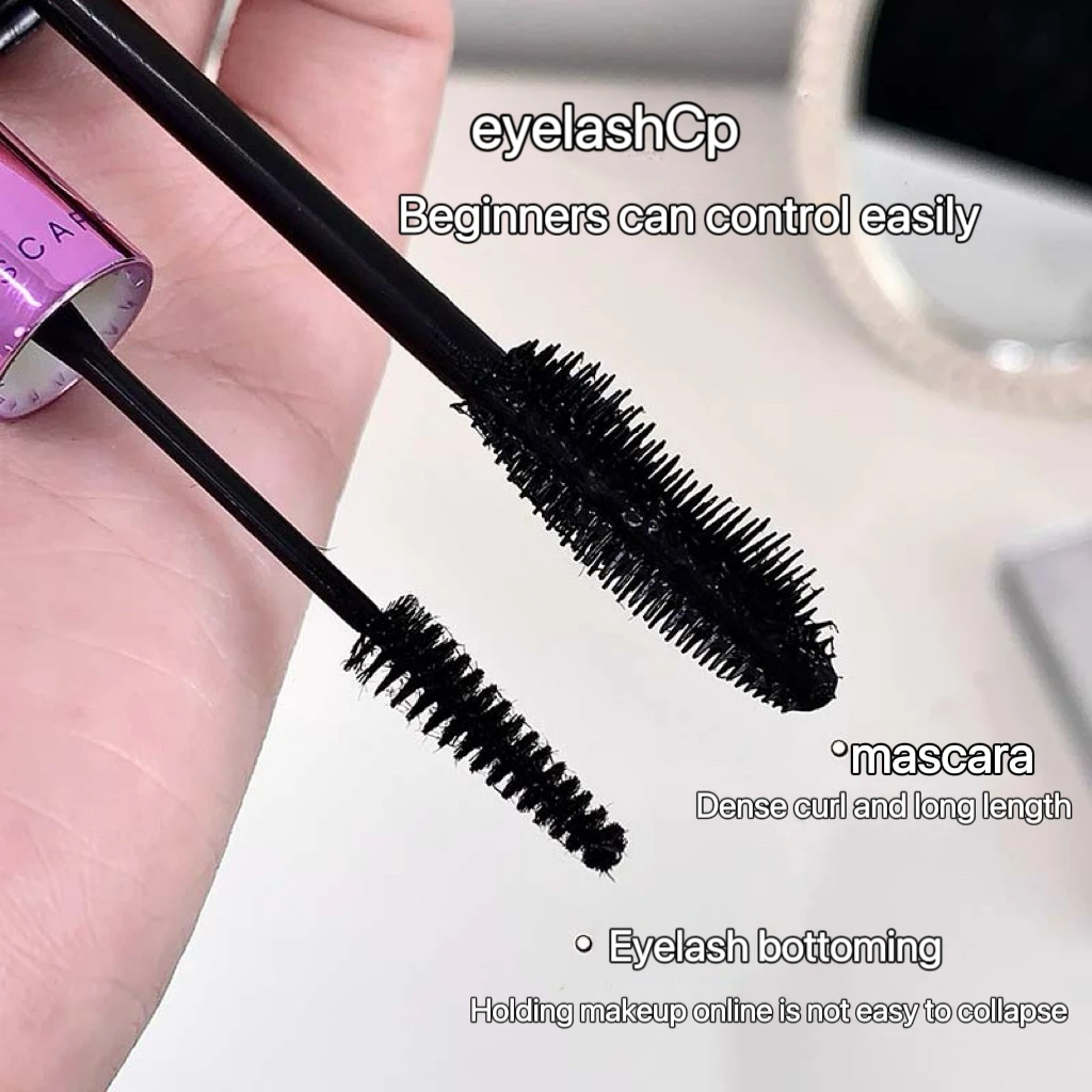 Waterproof Mascara Curling Primer Set Lengthening Volumizing Eyelash Extension Black Brown Natural Eyelash Enhance Smudge-Proof