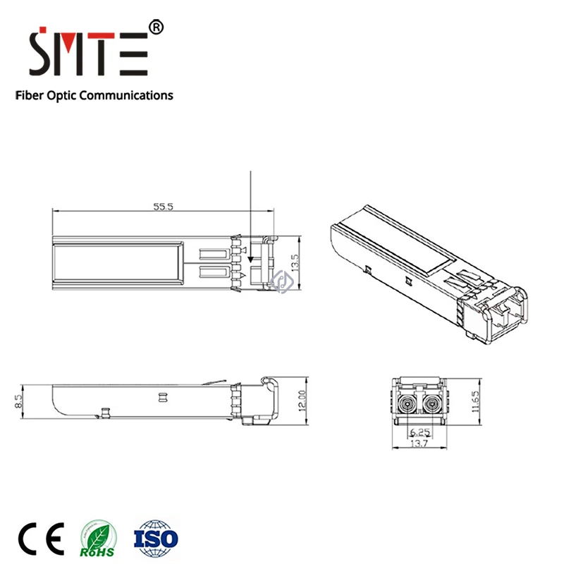 Oplink TXP1XGHL2CZAB57G 1531.90nm-9.95G-11.09G-195.7THz-80km-XFP Fiber Optical Module