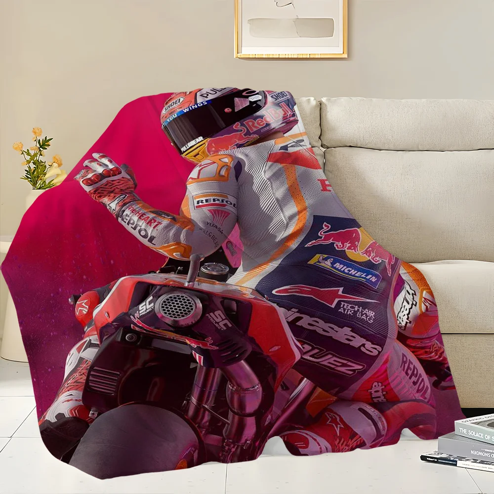 M-Marc M-Marquez 93 Printed comfortable and soft sofa, living room bed, bedroom blanket suitable for travel and gifts 3