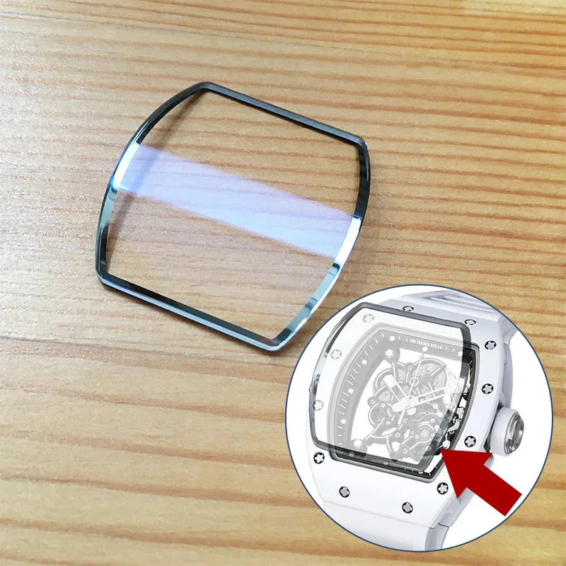 Vetro Cristallo Zaffiro Per Orologio Automatico Richard Mille Rm055 Ntpt