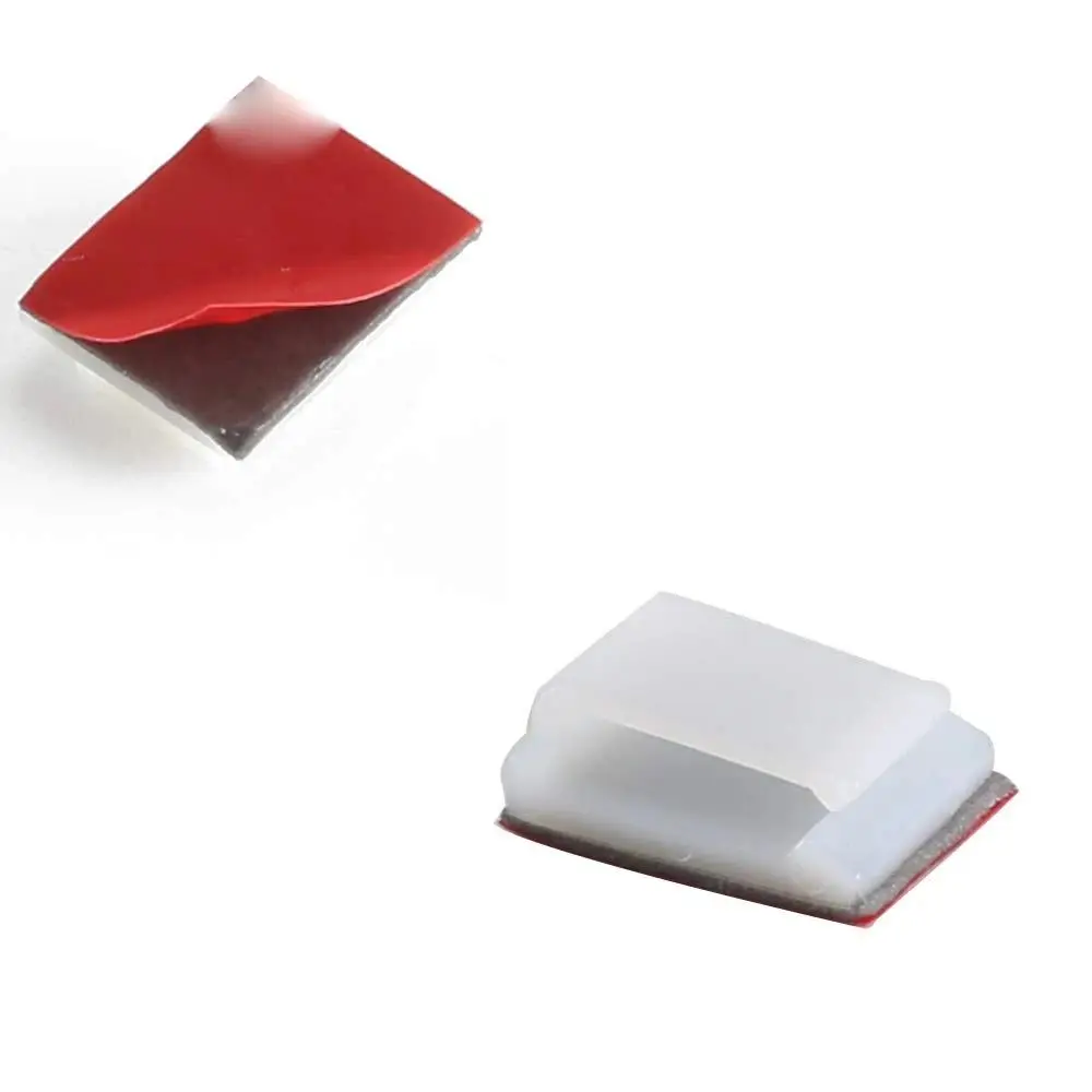 Self-adhesive Wire Bundle Holder Tie Mount Clip for10mm Wide Fix LED Strip Lights Connector Suitable Led Strip Holder