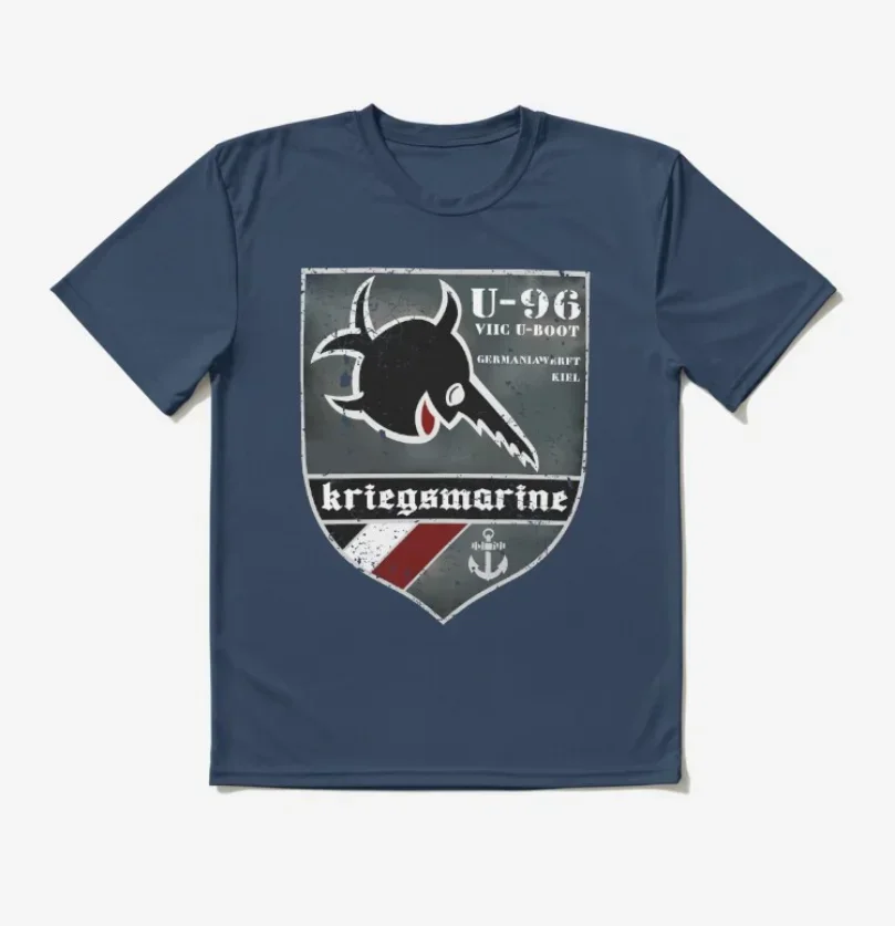 Distressed Das Boot U-96 German U-Boat Submarine T-Shirt 100