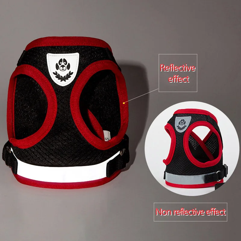 Reflective Pet Vest Harness Set 6