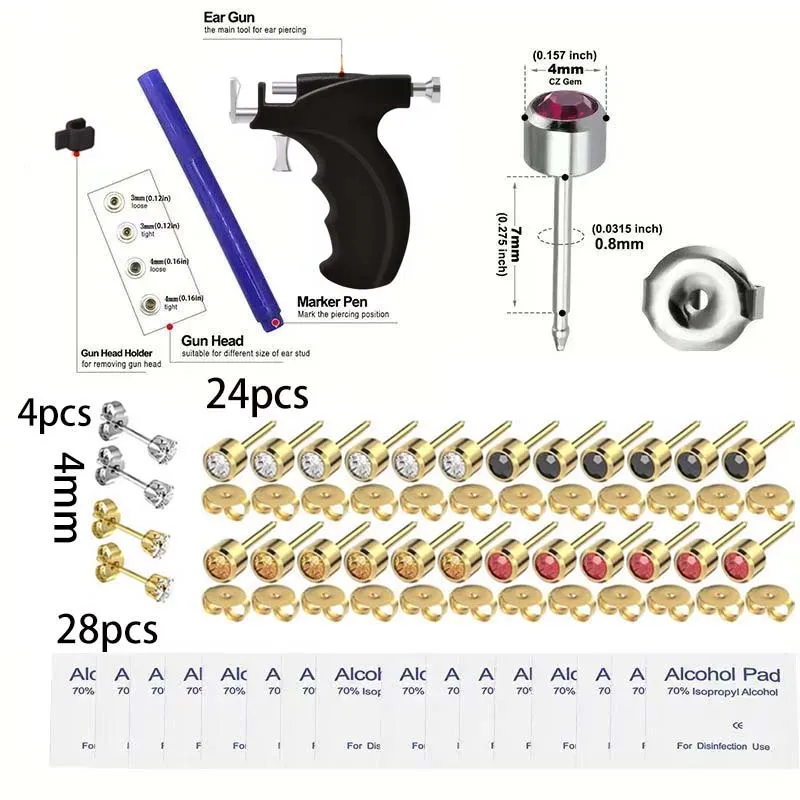 Ear Piercer How To Use Caflon Ear Piercing Gun Caflon Ear Piercing - Main Image