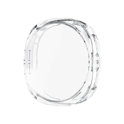 Soft TPU All-Around Protective Case with Screen Protector for Smartwatch - 44mm/40mm Accessories (Transparent)