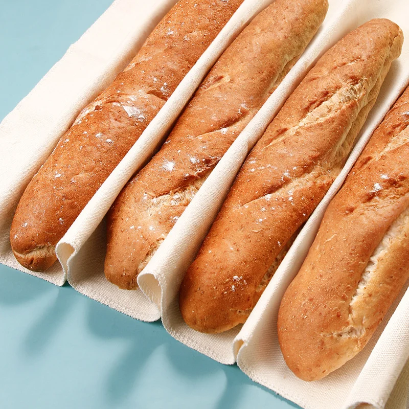 Fermented Cloth Dough Bakers: 100% Pure Cotton Pastry Proofing Cloth for Baking Bread and Baguettes