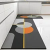Kitchen Mat Pvc Leather Foot Mats Waterproof Floor Carpet Home Decoration Luxury Long Rug Non-slip Washable Alfombra De Cocina 2