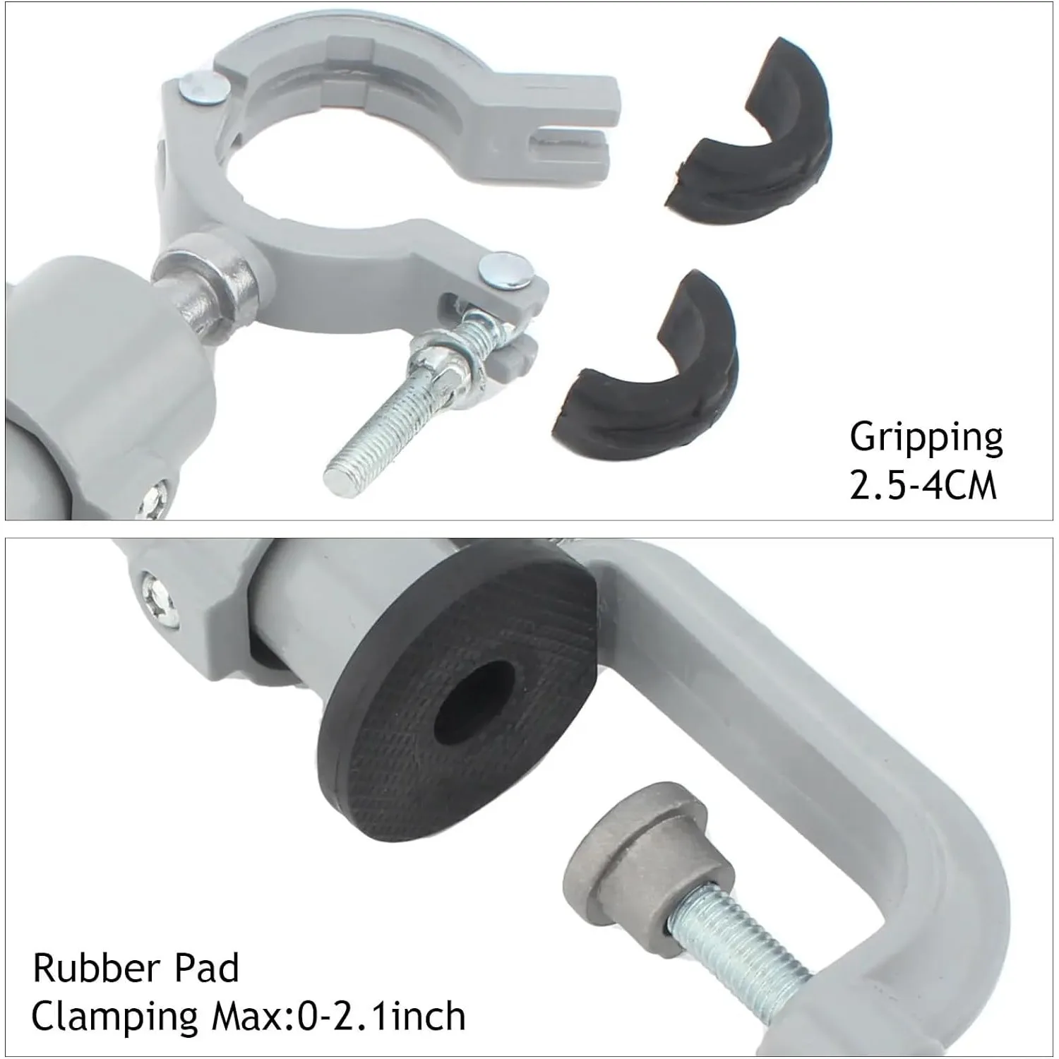 360 ° Tisch Schwenk Schraubstock Holzbearbeitung Grinder Werkzeug Zubehör Elektrische Bohrer Ständer Halter Aluminium Legierung Halterung Tisch Schraubstock – Detail 4