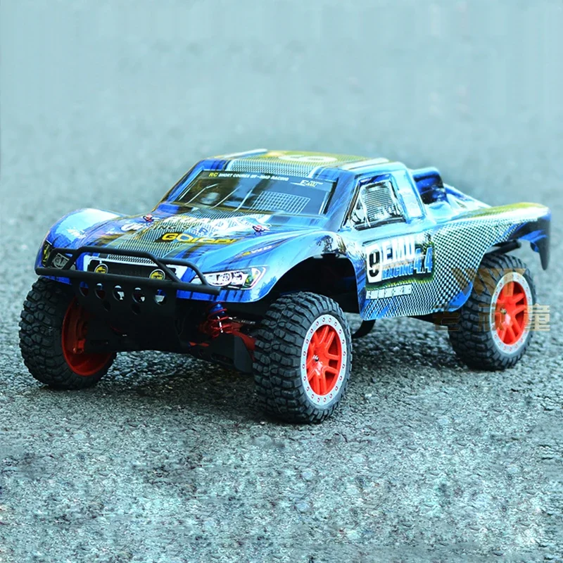 New 727 Short Truck RC Car 1/10 Professional Four-wheel Drive Racing RC Drift Car High-speed Climbing Off-road Adult Toy Model 2