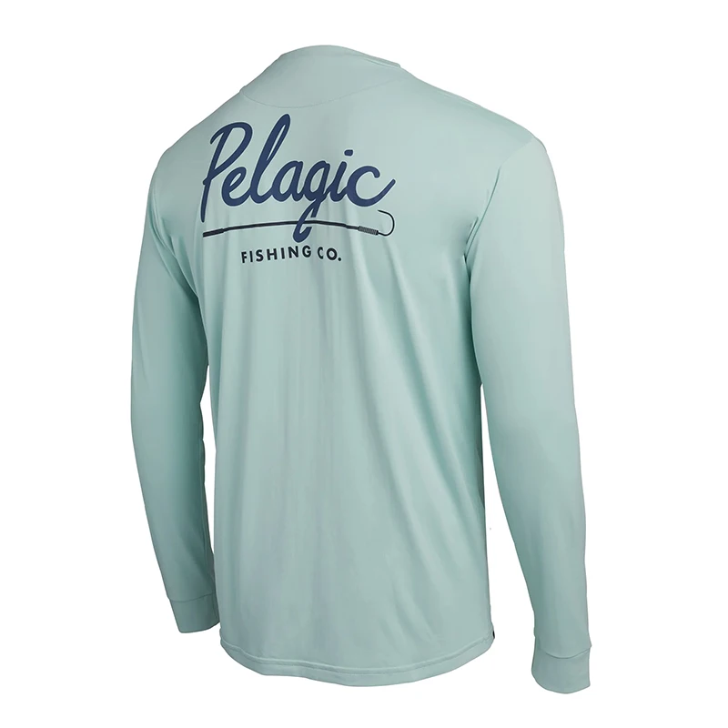 

PELAGIC Hoodie Fishing Shirts Long Sleeve Quick Dry Sweatshirt Breathable Jersey Fishing Clothes Sun Protectio Angling Clothing