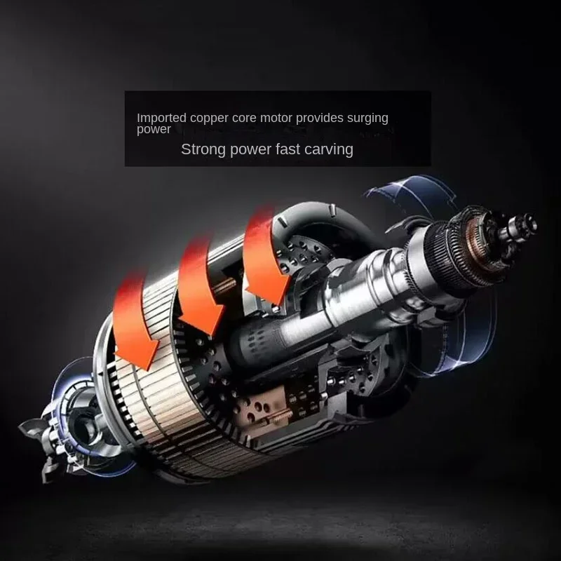 Electric Woodworking Trimming Machine Small Carving Machine