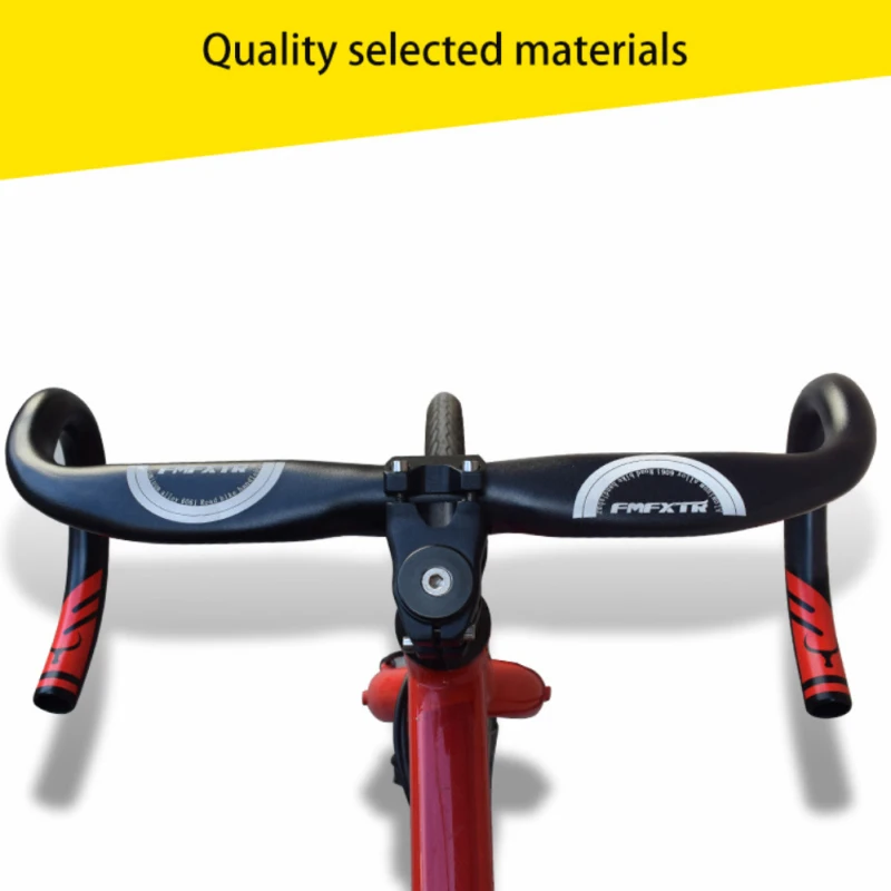 Road Bike Handlebar Bicycle Handle 31.8*420mm Racing Bicycle Bent Handlebar Mtb Bike Accessories