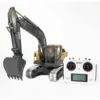 EC160E RC Hydraulic 1/14 Excavator Double E Alloy Remote Control Diggers Model Light System Battery Toy Christmas Gifts TH23138 1