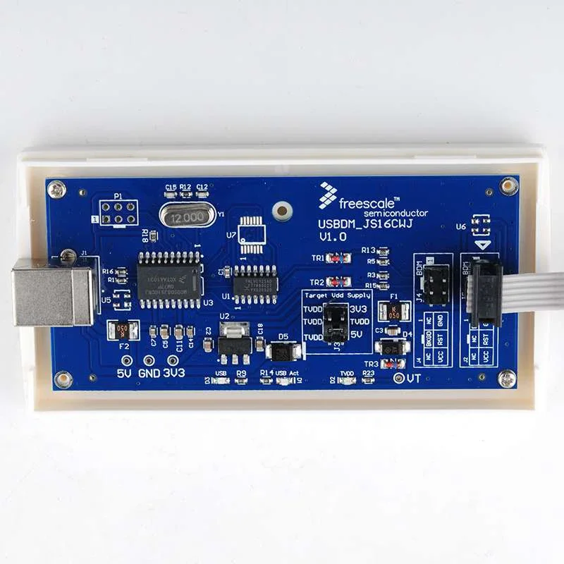 For Freescale USBDM Programmer JS16 BDM/OSBDM OSBDM Download Debugger Emulator Downloader 48MHz USB2.0 V4.12 For HCS08 Series