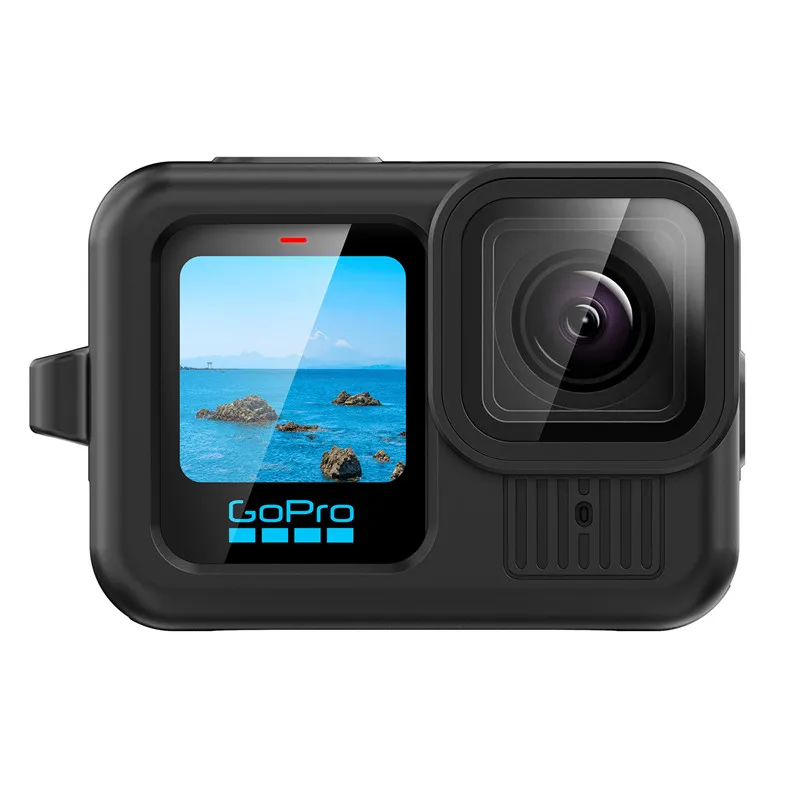 Description Picture 3 of itemProtective Silicone Case for GoPro Hero 13 Black Tempered Glass Screen Protector Film Lens Cap Cover For Go Pro Accessory