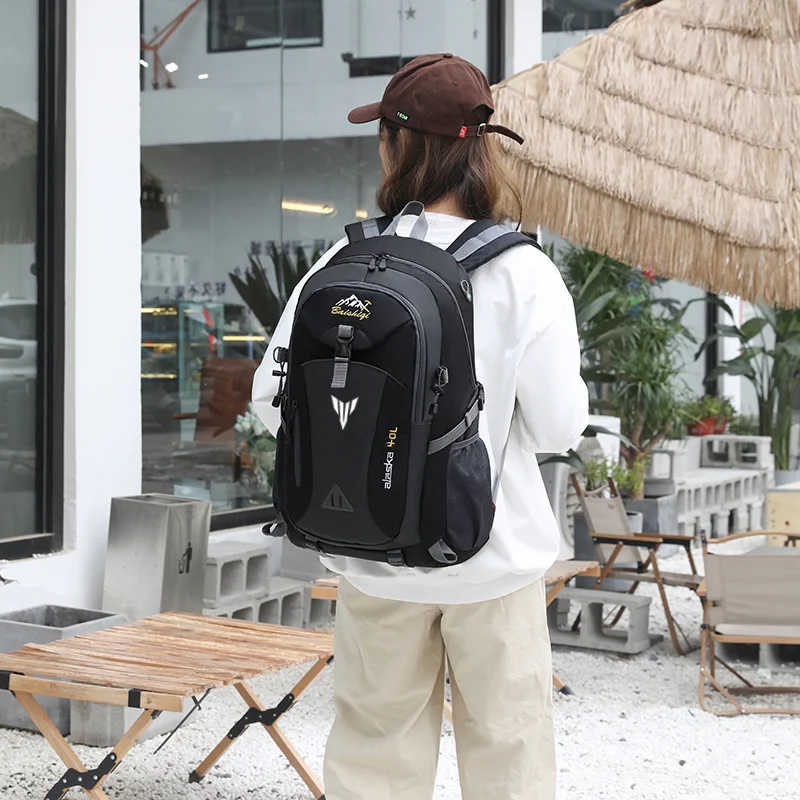 Motorcycle backpack for hiking trekking and fishing