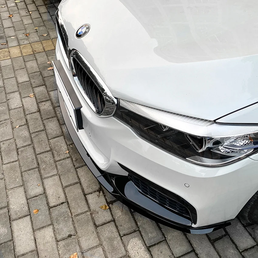 BMW 앞 범퍼 립 스포일러 스플리터 디퓨저 커버, G30 G31 M-Sport, BMW 5 시리즈 525i 530i 2017 2018 2019 2020 가드 바디 키트